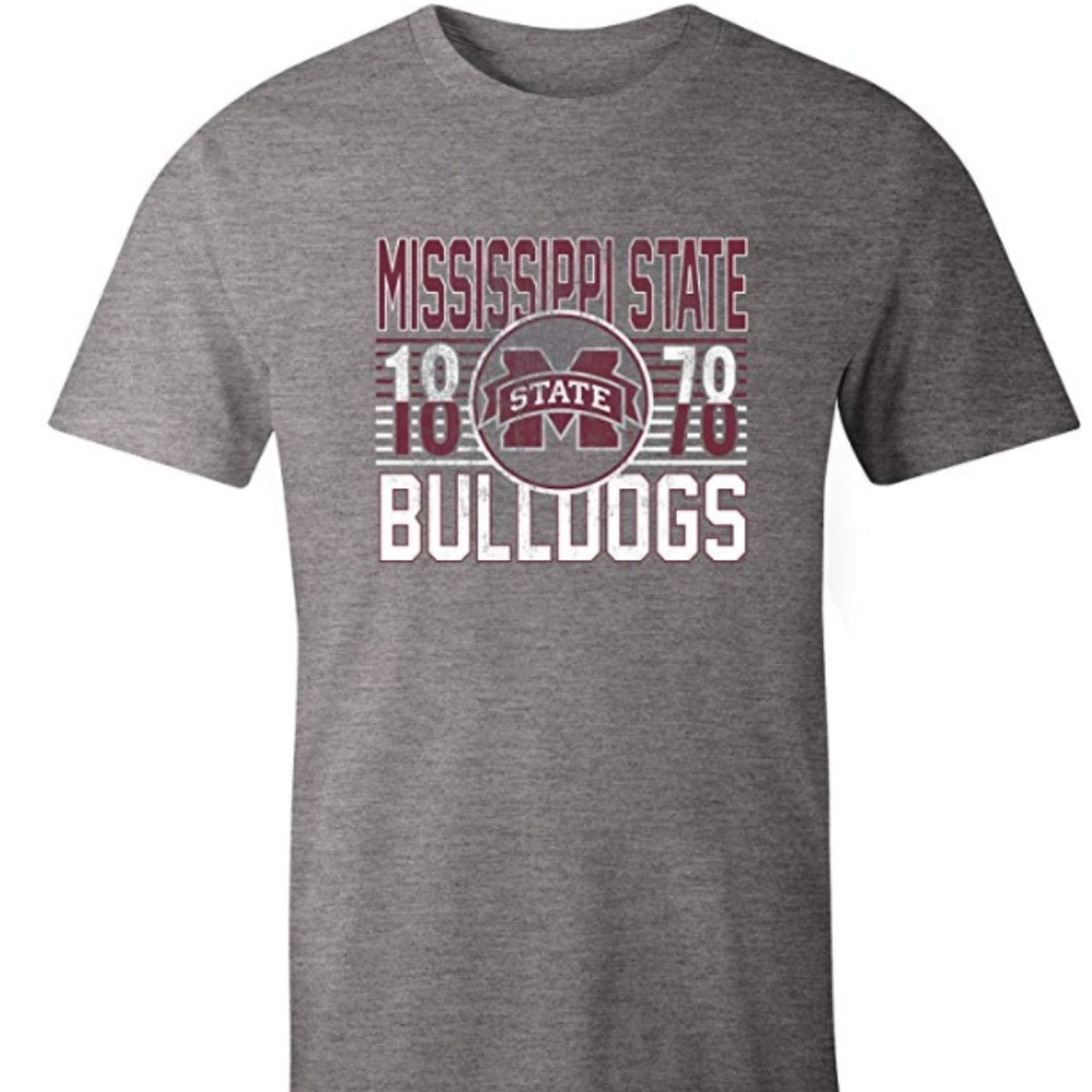 NCAA Mississippi State Adult NCAA Retro T-Shirt